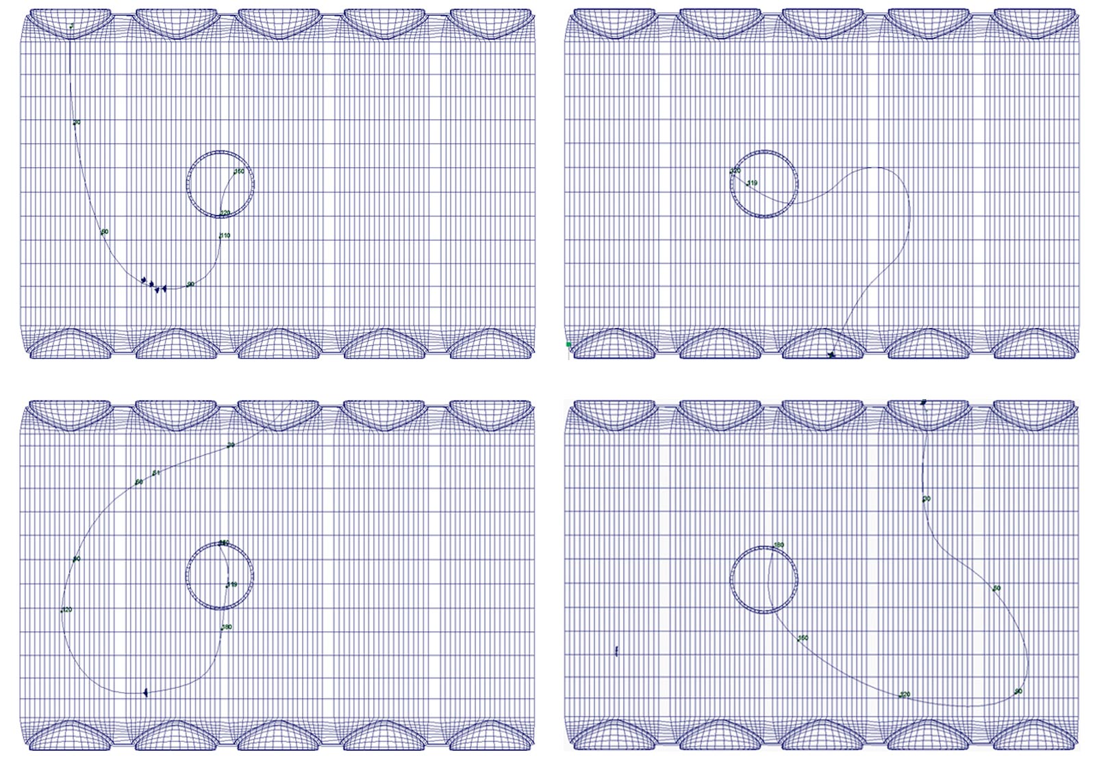 Projection diagrams