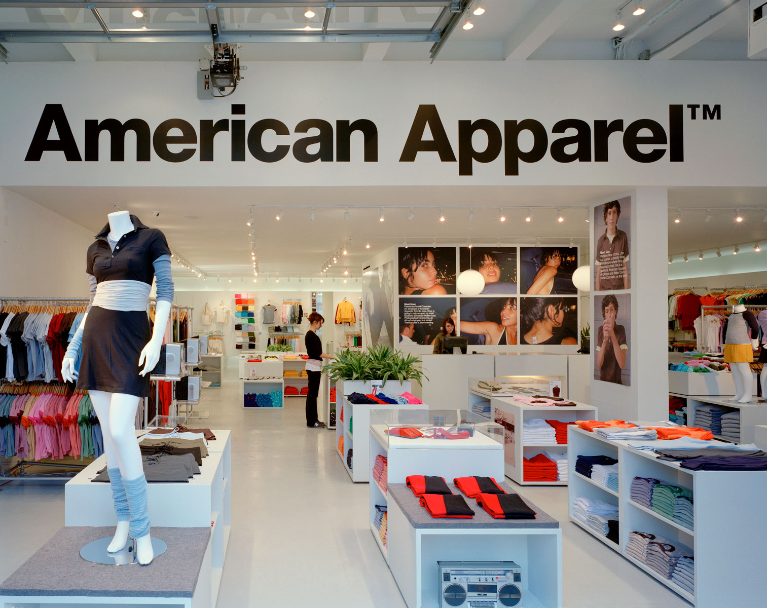 Interior storefront
