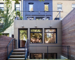 Extension and yard